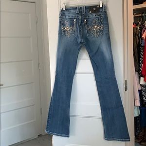 Boot cut miss me jeans size 27